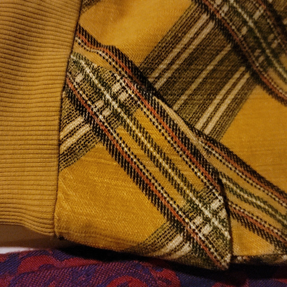 Plaid Corduroy Skirt with Pockets - Picture 8 of 14